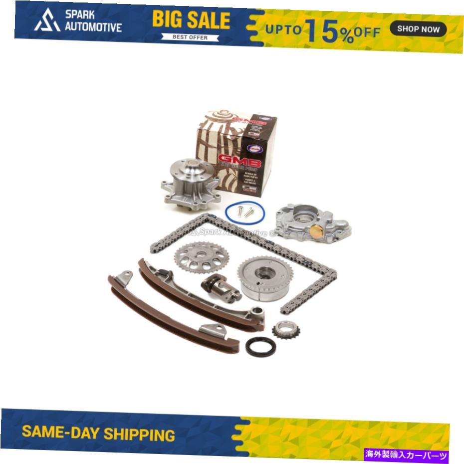 Water Pump タイミングチェーンキットVVTギアウォーターオイルポンプフィット00-06トヨタポンティアック2zzge Timing Chain Kit VVT Gear Water Oil Pump Fit 00-06 Toyota Pontiac 2ZZGE【並行輸入品】 129,250円