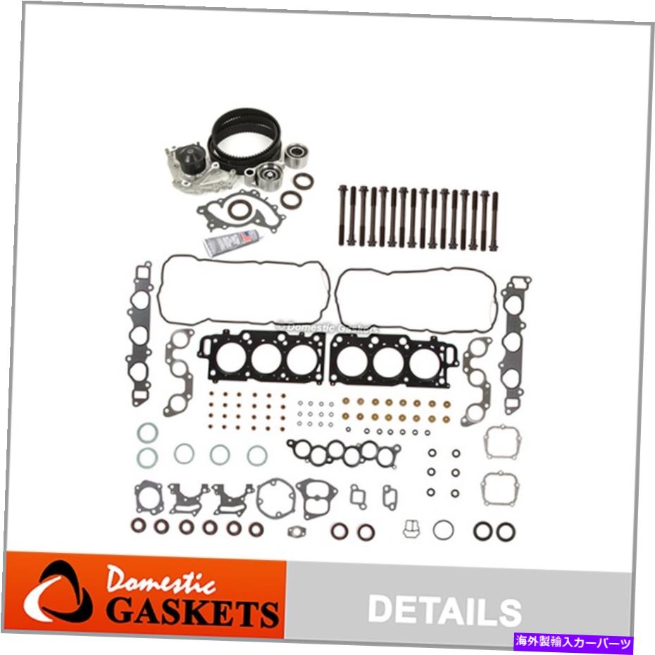 Water Pump ヘッドガスケットセットタイミングベルトキットウォーターポンプフィット02-06トヨタレクサス3.0L 3MZFE Head Gasket Set Timing Belt Kit Water Pump Fit 02-06 Toyota Lexus 3.0L 3MZFE【並行輸入品】