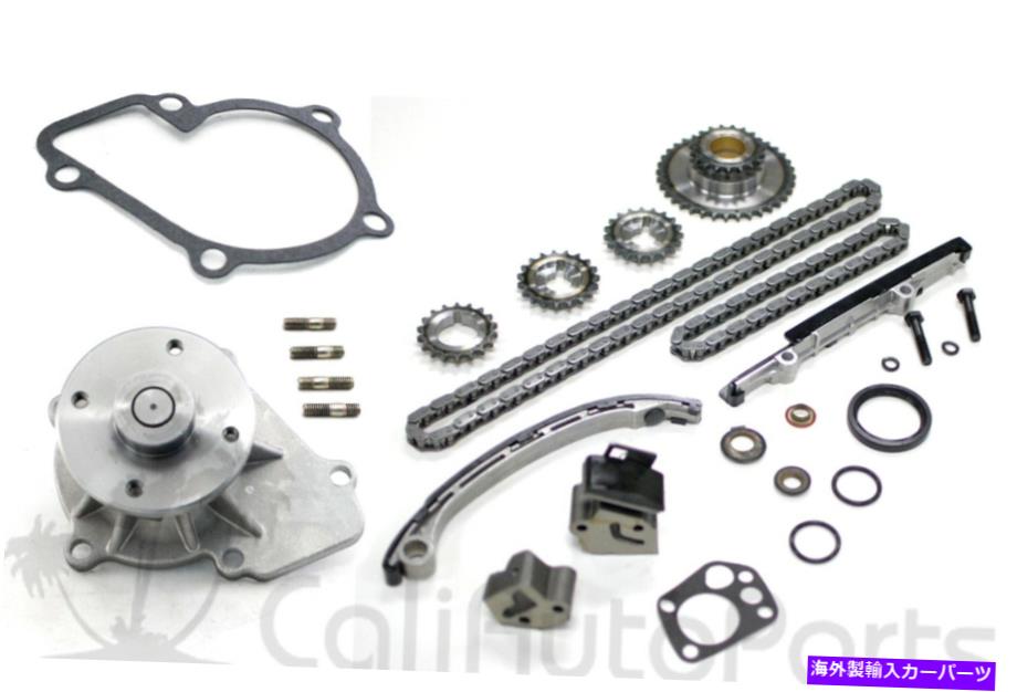 Water Pump フィット：98-04日産フロンティア2.4L DOHC KA24DE新しいウォーターポンプ +タイミングチェーンキット FITS: 98-04 NISSAN FRONTIER 2.4L DOHC KA24DE NEW WATER PUMP + TIMING CHAIN KIT【並行輸入品】