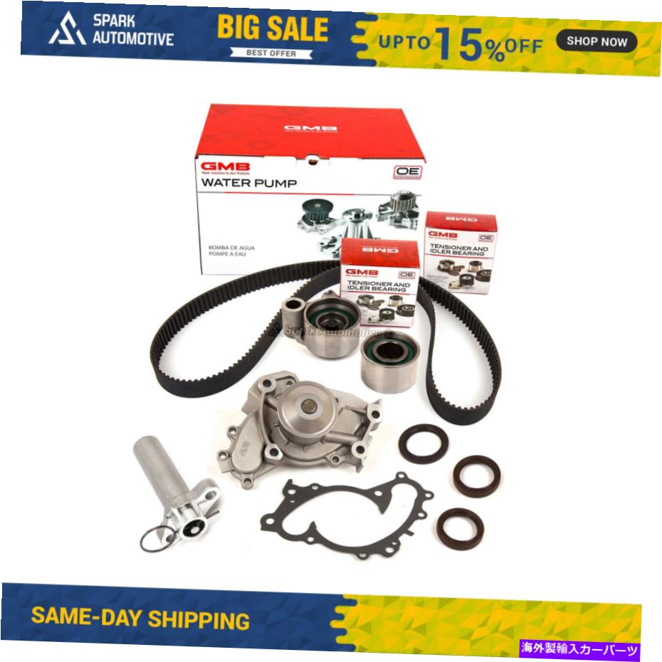 Water Pump タイミングベルトキットテンショナーウォーターポンプフィット95-04トヨタカムリレクサスES300 1MZFE Timing Belt Kit Tensioner Water Pump Fit 95-04 Toyota Camry Lexus ES300 1MZFE【並行輸入品】
