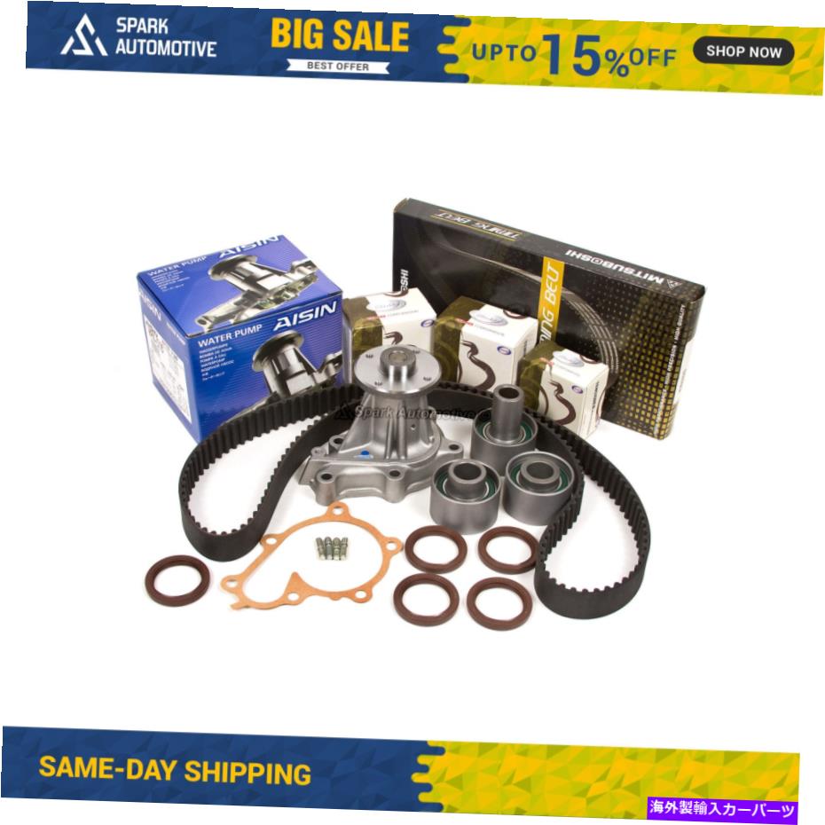 Water Pump タイミングベルトキットアイシンウォーターポンプフィット90-96日産300ZXターボVG30DE VG30DETT Timing Belt Kit AISIN Water Pump Fit 90-96 Nissan 300ZX Turbo VG30DE VG30DETT【並行輸入品】