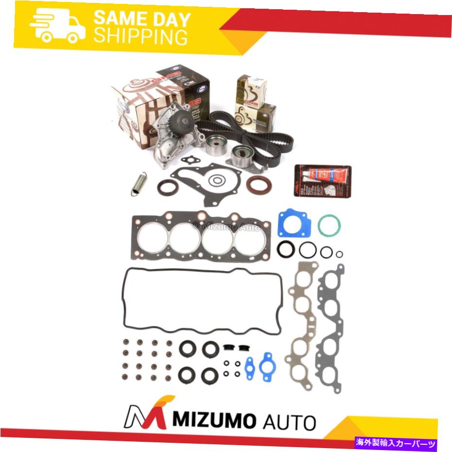 Water Pump ヘッドガスケットセットタイミングベルトキットウォーターポンプフィット87-89トヨタセリカカローラ3SFE Head Gasket Set Timing Belt Kit Water Pump Fit 87-89 Toyota Celica Corolla 3SFE【並行輸入品】
