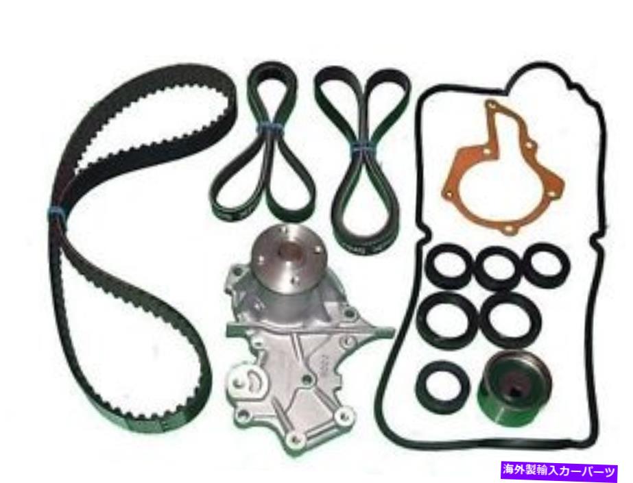 Water Pump タイミングベルトキットはジオトラッカー1995-1997 16バルブ1.6テンショナーウォーターポンプに適合します Timing Belt Kit fits Geo Tracker 1995 -1997 16 Valve 1.6 Tensioner Water Pump【並行輸入品】