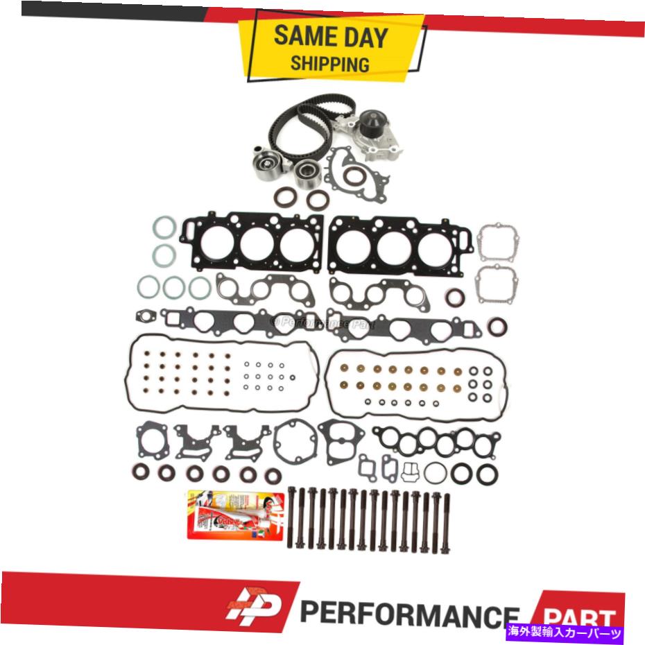 Water Pump ヘッドガスケットセットタイミングベルトキット水ポンプ02-06トヨタレクサス3.0L 3MZFE Head Gasket Set Timing Belt Kit Water Pump for 02-06 Toyota Lexus 3.0L 3MZFE【並行輸入品】