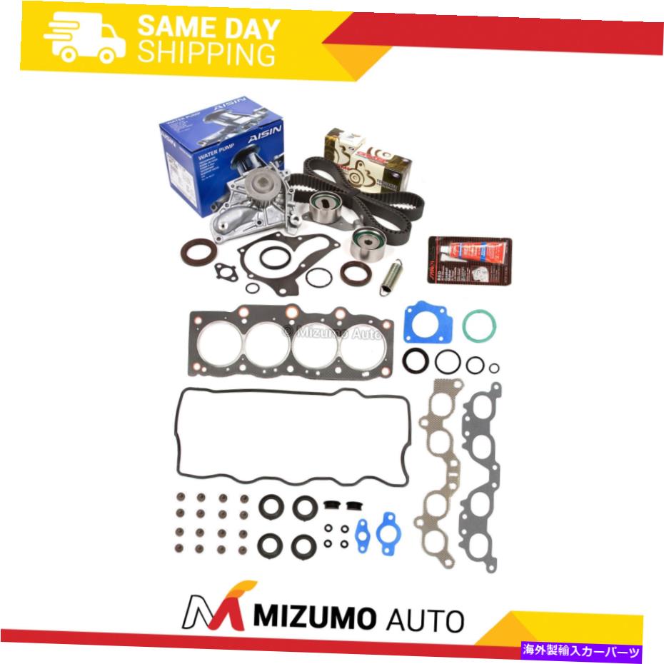 Water Pump ヘッドガスケットセットタイミングベルトキットウォーターポンプフィット87-89トヨタセリカカローラ3SFE Head Gasket Set Timing Belt Kit Water Pump Fit 87-89 Toyota Celica Corolla 3SFE【並行輸入品】 69,333円