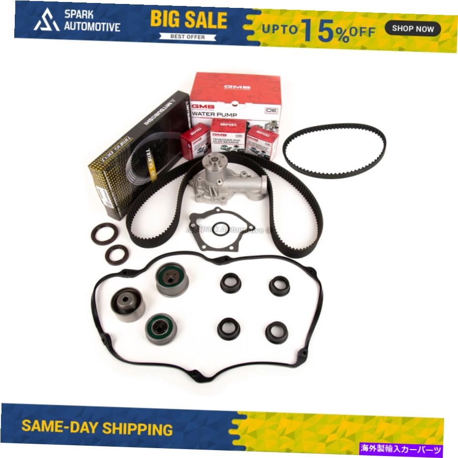 Water Pump タイミングベルトキットウォーターポンプバルブカバーフィット2003 Mitsubishi Outlander 2.4 4G64 Timing Belt Kit Water Pump Valve Cover Fit 2003 Mitsubishi Outlander 2.4 4G64【並行輸入品】