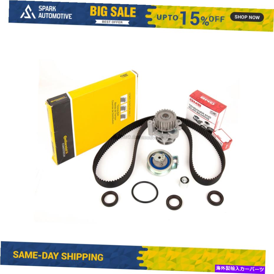 Water Pump タイミングベルトキットウォーターポンプフィット01-06アウディA4 Quattro Volkswagen Passat 1.8ターボ Timing Belt Kit Water Pump Fit 01-06 Audi A4 Quattro Volkswagen Passat 1.8 TURBO【並行輸入品】