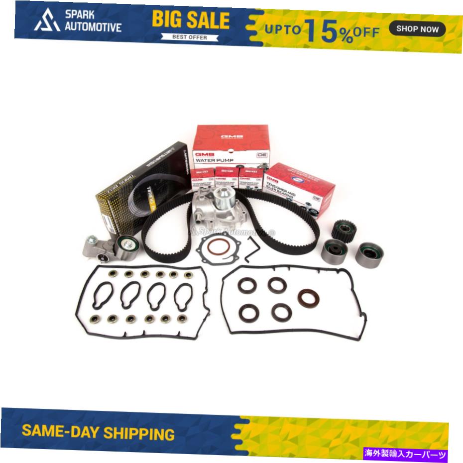 Water Pump タイミングベルトキットウォーターポンプバルブカバーガスケットフィット98スバル2.5L DOHC EJ25 Timing Belt Kit Water Pump Valve Cover Gasket Fit 98 Subaru 2.5L DOHC EJ25【並行輸入品】
