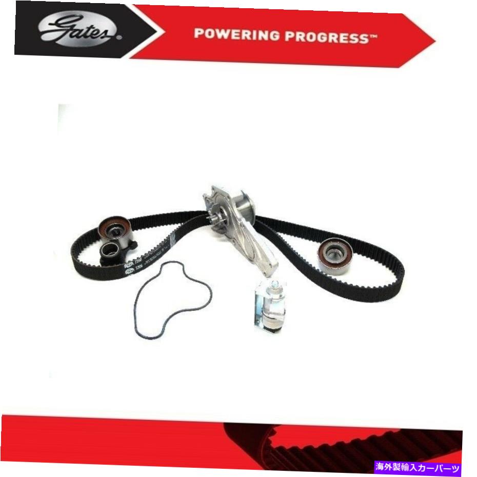 Water Pump 1998年から2002年のホンダアコードV6-3.0Lのウォーターポンプ付きゲートタイミングベルトキット GATES Timing Belt Kit With Water Pump for 1998-2002 Honda Accord V6-3.0L【並行輸入品】