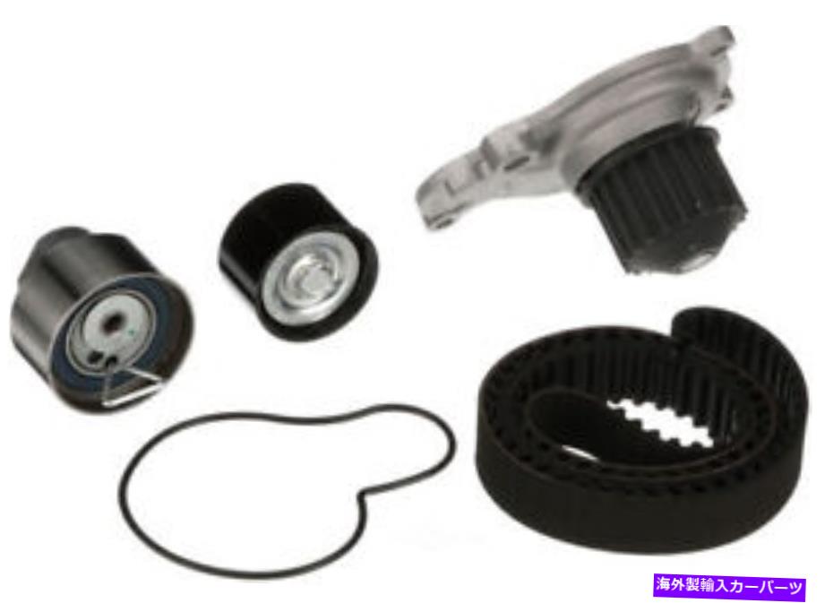 Water Pump ウォーターポンプゲート付きエンジンタイミングベルトキットTCKWP265B Engine Timing Belt Kit With Water Pump Gates TCKWP265B【並行輸入品】