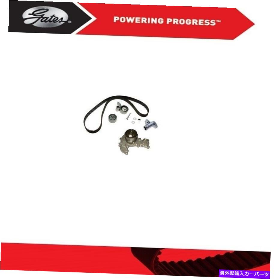 Water Pump 1999年から2001年の魚ポンプ付きゲイツエンジンタイミングベルトキットV6-3 GATES Engine Timing Belt Kit With Water Pump for 1999-2001 Isuzu Vehicross V6-3.【並行輸入品】