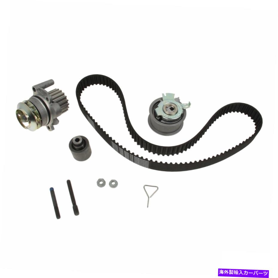 Water Pump HEPUエンジンタイミングベルトキット - ウォーターポンプ、テンショナー、フォルクスワーゲンディーゼルのアイドラー Hepu Engine Timing Belt Kit - Water Pump, Tensioner, Idler for Volkswagen DIESEL【並行輸入品】