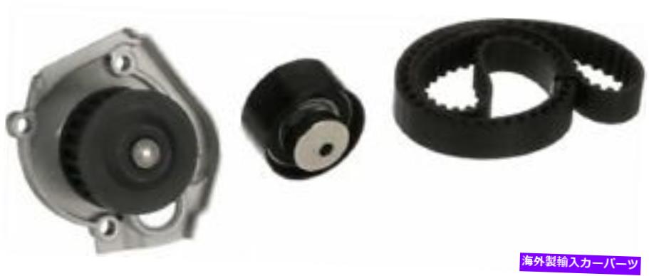Water Pump ゲートTCKWP345エンジンタイミングベルトキット12-17 500 500Lダーツ用ウォーターポンプ Gates TCKWP345 Engine Timing Belt Kit with Water Pump For 12-17 500 500L Dart【並行輸入品】