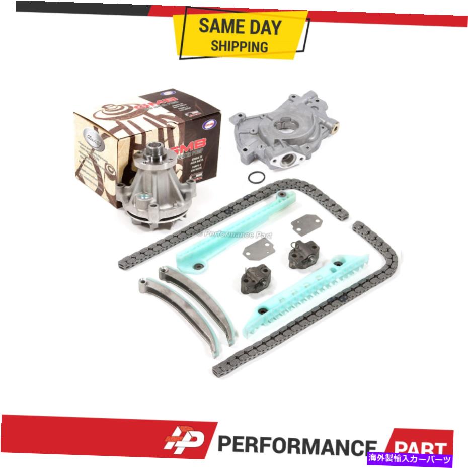 Water Pump 97-02フォードE150 F150 F250ウィンザー用のタイミングチェーンキットW/Oギア水オイルポンプ Timing Chain Kit w/o Gears Water Oil Pump for 97-02 Ford E150 F150 F250 WINDSOR【並行輸入品】