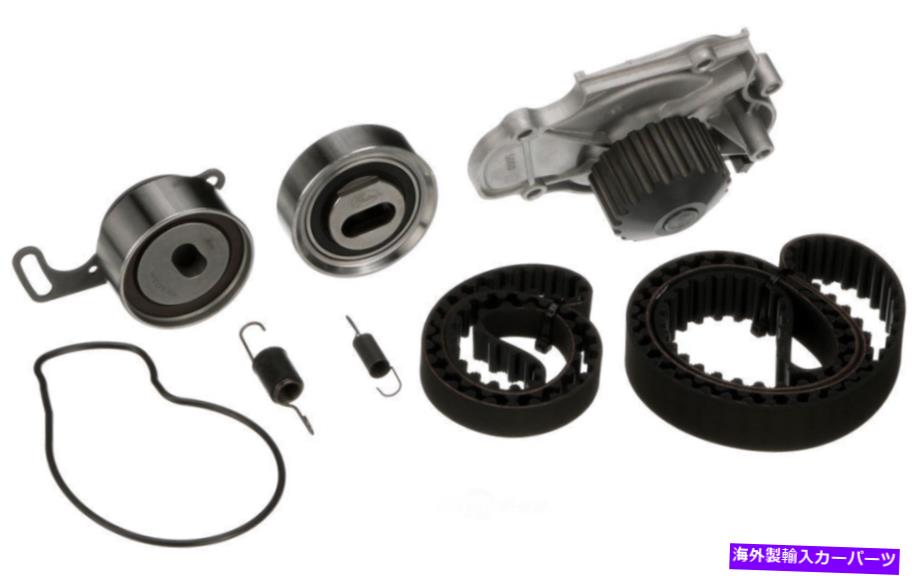 Water Pump ウォーターポンプゲートを備えたエンジンタイミングベルトキットTCKWP244 Engine Timing Belt Kit with Water Pump Gates TCKWP244【並行輸入品】