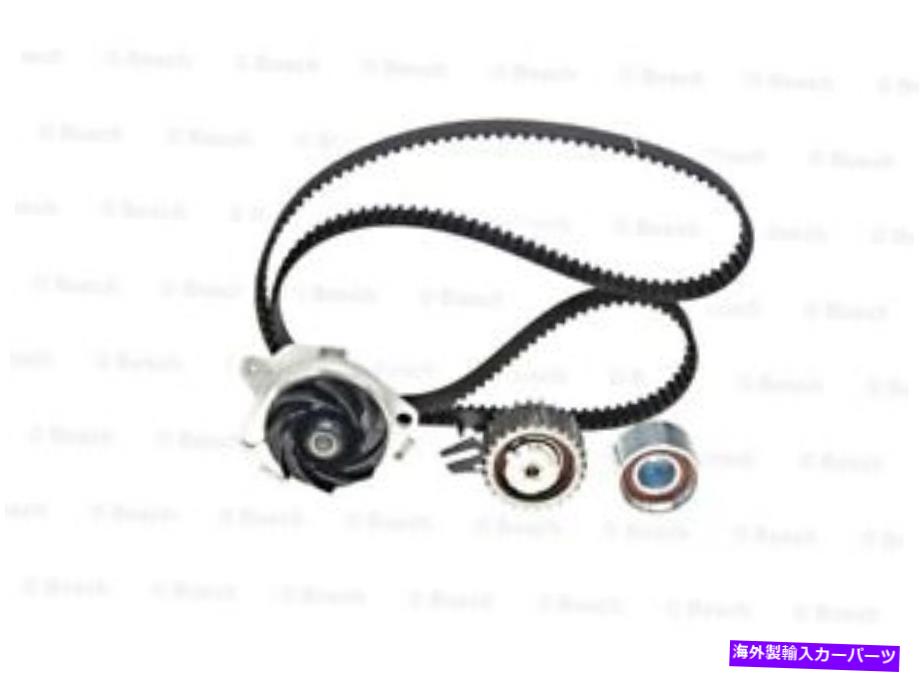Water Pump Alfa Romeo 166 156 Fiat Lancia Boschタイミングベルトキット +ウォーターポンプ2.4L 1997-2009 ALFA ROMEO 166 156 FIAT Lancia BOSCH Timing Belt Kit + Water Pump 2.4L 1997-2009【並行輸入品】