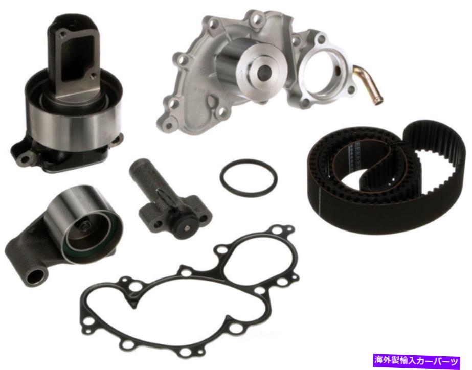 Water Pump ウォーターポンプゲートを備えたエンジンタイミングベルトキットTCKWP240 Engine Timing Belt Kit with Water Pump Gates TCKWP240【並行輸入品】