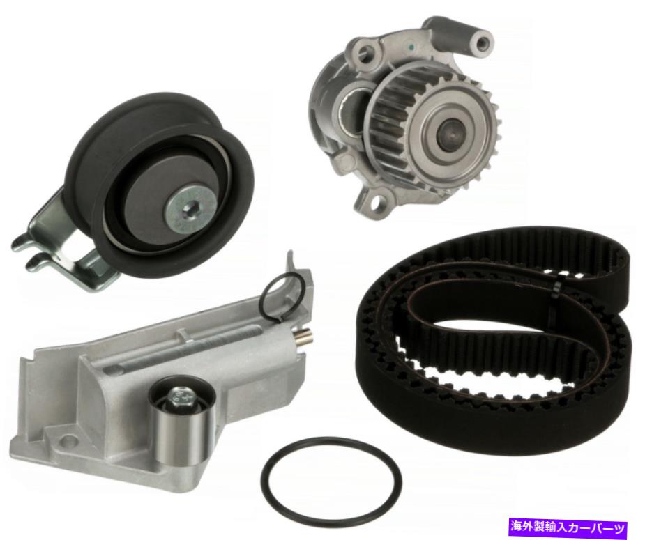 Water Pump 2000アウディTT 1.8Lエンジンタイミングベルトキットとウォーターポンプゲート160bs52 For 2000 Audi TT 1.8L Engine Timing Belt Kit with Water Pump Gates 160BS52【並行輸入品】