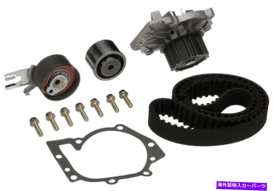 Water Pump ウォーターポンプゲート付きエンジンタイミングベルトキット00-01ボルボS80 2.9L-L6 Engine Timing Belt Kit with Water Pump Gates fits 00-01 Volvo S80 2.9L-L6【並行輸入品】