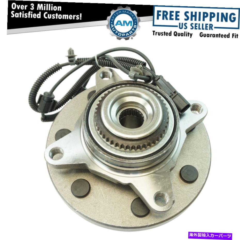 Wheel Hub Bearing フォードF150 4x4 7ラグ用のフロントドライバーまたは助手席ベアリングとハブアセンブリ Front Driver or Passenger Wheel Bearing & Hub Assembly for Ford F150 4x4 7 Lug【並行輸入品】