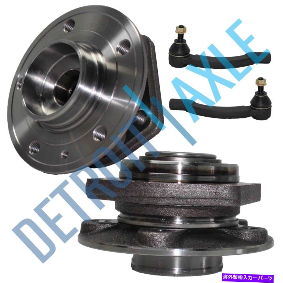Wheel Hub Bearing ボルボC70 S70 V70用のフロントホイールベアリングとハブアセンブリアウタータイロッドエンド Front Wheel Bearing and Hub Assembly Outer Tie Rod End for Volvo C70 S70 V70【並行輸入品】
