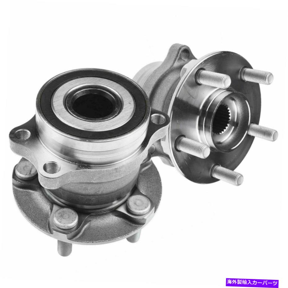 Wheel Hub Bearing スバル・インプレッサの2倍後輪ハブベアリングアセンブリ2012-2019フォレスター14-18 2x Rear Wheel Hub Bearing Assembly for Subaru Impreza 2012-2019 Forester 14-18【並行輸入品】