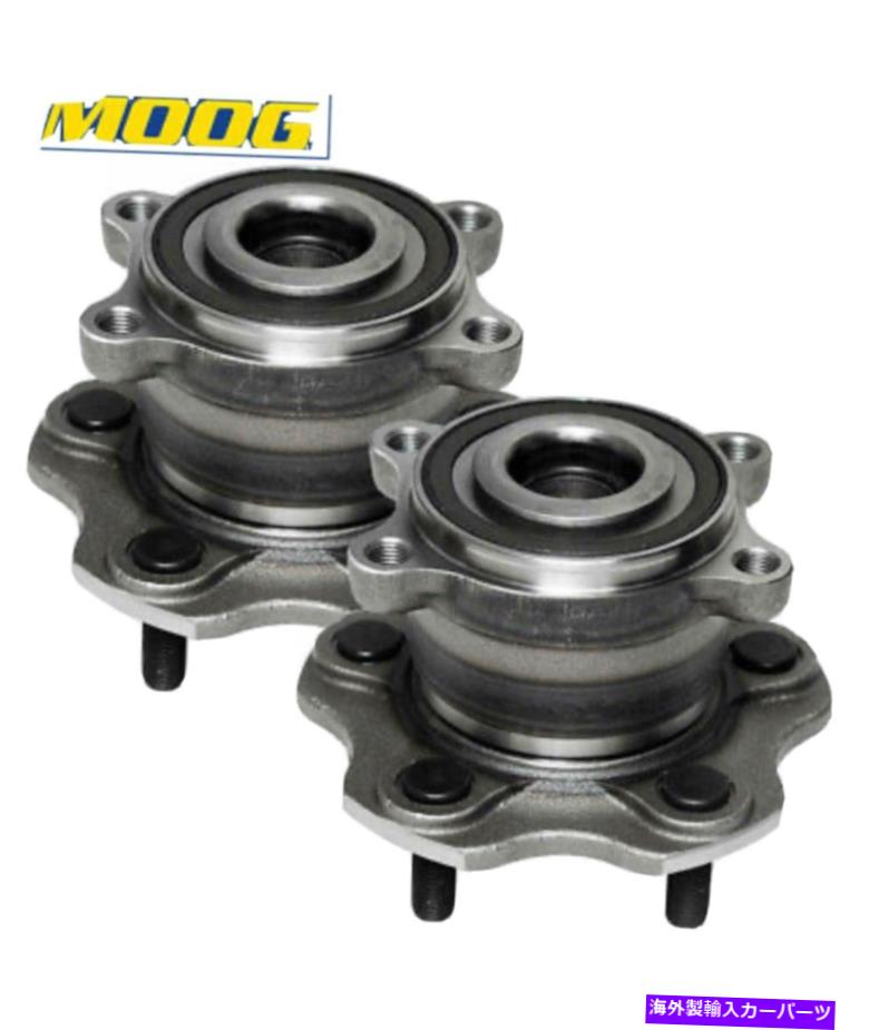 Wheel Hub Bearing 2007-2018日産アルティマのムーグ後輪ベアリングとハブアセンブリペア Moog Rear Wheel Bearing and Hub Assembly Pair For 2007-2018 Nissan Altima【並行輸入品】
