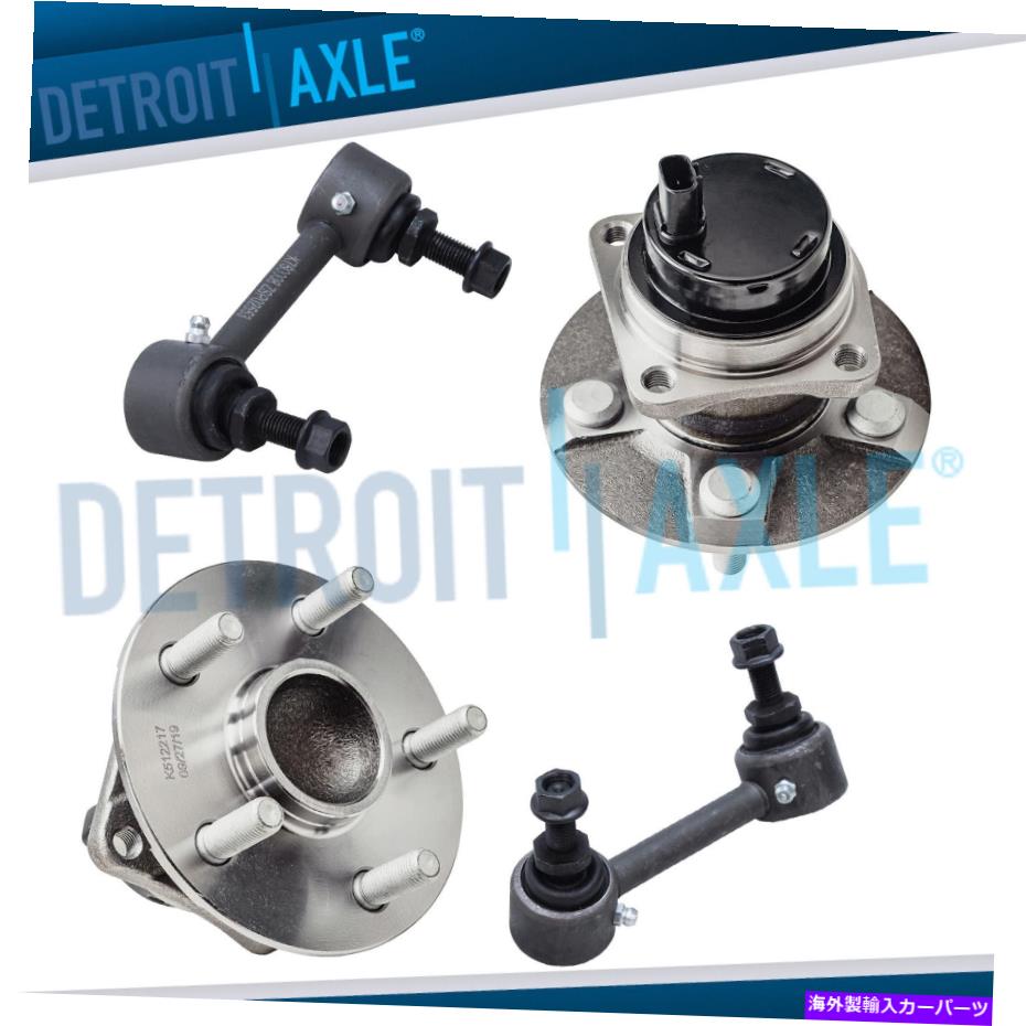 Wheel Hub Bearing 2005年から2010年のサイオンTC 5ラグの後部ベアリング＆ハブアセンブリスウェイバー Rear Wheel Bearing & Hub Assembly Sway Bars for 2005 - 2010 Scion tC 5 Lug w/ABS【並行輸入品】