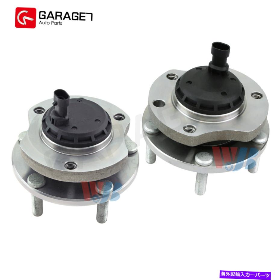 Wheel Hub Bearing 2006 2005 2004ポンティアックGTO 5スタッドの2PCSフロントホールハブベアリングアセンブリ 2pcs Front Wheel Hub Bearing Assembly For 2006 2005 2004 Pontiac GTO 5 Studs【並行輸入品】