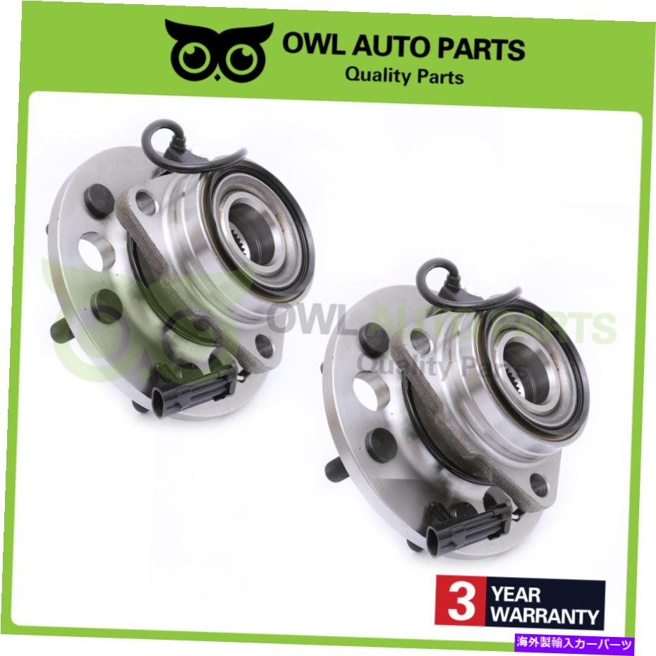 Wheel Hub Bearing シボレーGMC K1500郊外の2 515024フロントホイールベアリングハブアセンブリのペア Pair of 2 515024 Front Wheel Bearing Hub Assembly For Chevy GMC K1500 Suburban【並行輸入品】