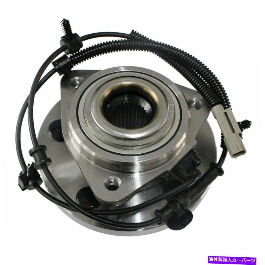 Wheel Hub Bearing (2)ジープグランドチェロキー司令官3.0L 3.7L 4.7Lの前輪ベアリングとハブ (2) Front Wheel Bearing and Hub For Jeep Grand Cherokee Commander 3.0L 3.7L 4.7L【並行輸入品】