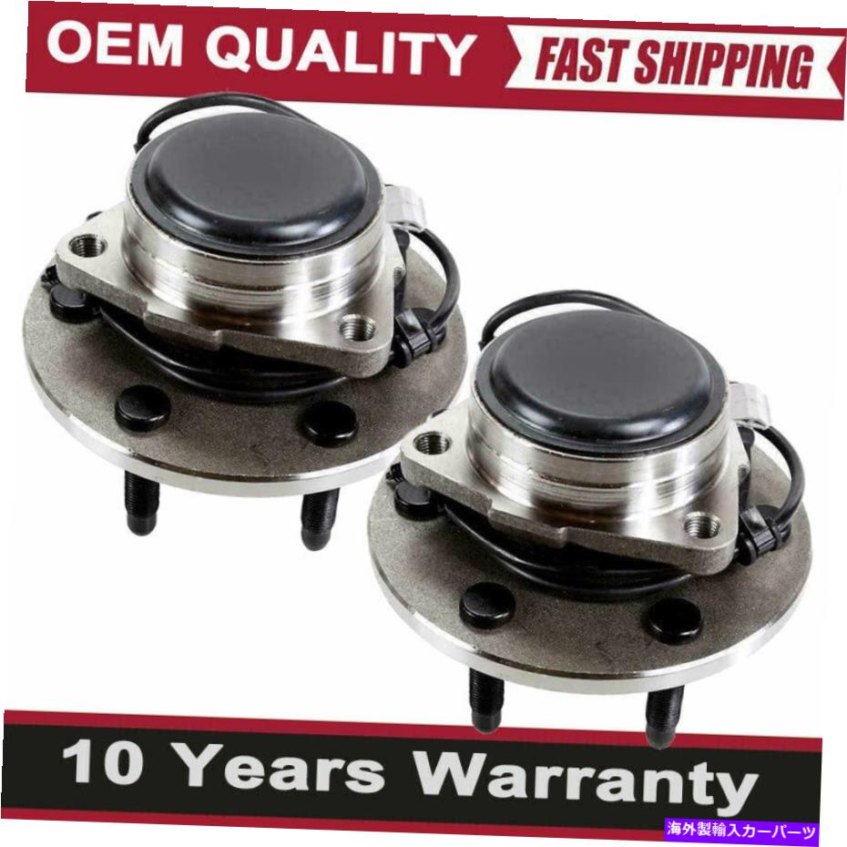 Wheel Hub Bearing 2WD 2PCSシボレータホシルバラドGMCシエラ1500 HDの前輪ハブベアリング 2WD 2pcs Front Wheel Hub Bearing for Chevy Tahoe Silverado GMC Sierra 1500 HD【並行輸入品】