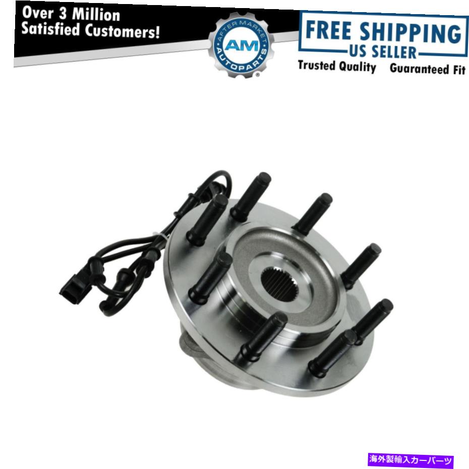 Wheel Hub Bearing 03-05ダッジRAM 2500 3500 4WD 4x4用の前輪ハブ＆ベアリングw/ abs 8ラグ Front Wheel Hub & Bearing w/ ABS 8 Lug for 03-05 Dodge Ram 2500 3500 4WD 4x4【並行輸入品】