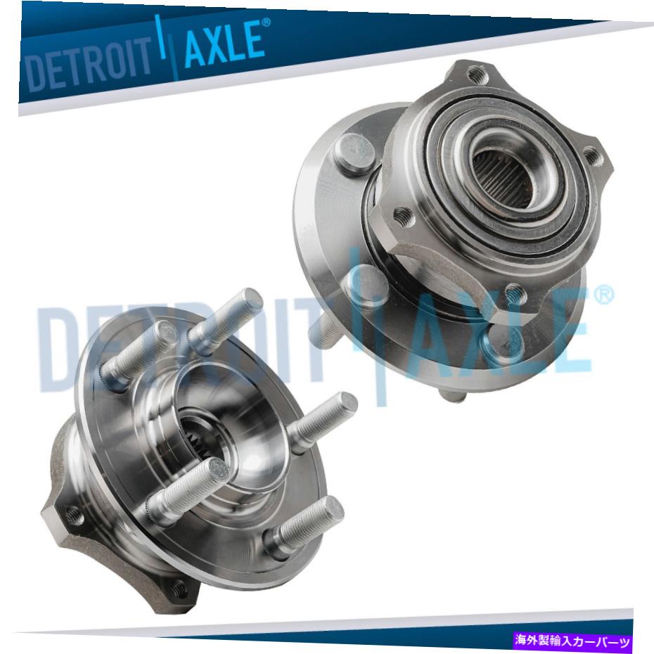 Wheel Hub Bearing 2PCフロントホイールベアリングハブ2007-2019 2020 2021 Chrysler 300 Dodge Charger 2pc Front Wheel Bearing Hubs for 2007- 2019 2020 2021 Chrysler 300 Dodge Charger【並行輸入品】