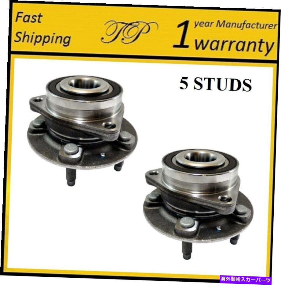 Wheel Hub Bearing 2016年から2019年のシボレーマリブ（ペア）のフロントホールハブベアリングアセンブリ FRONT Wheel Hub Bearing Assembly For 2016-2019 CHEVROLET MALIBU (PAIR)【並行輸入品】
