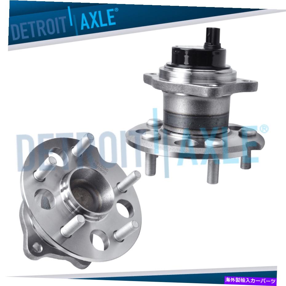 Wheel Hub Bearing FWDペア（2）2004年から2009年のリアホイールベアリングとハブアセンブリ2010トヨタシエナ FWD Pair (2) REAR Wheel Bearing & Hub Assembly for 2004-2009 2010 Toyota Sienna【並行輸入品】