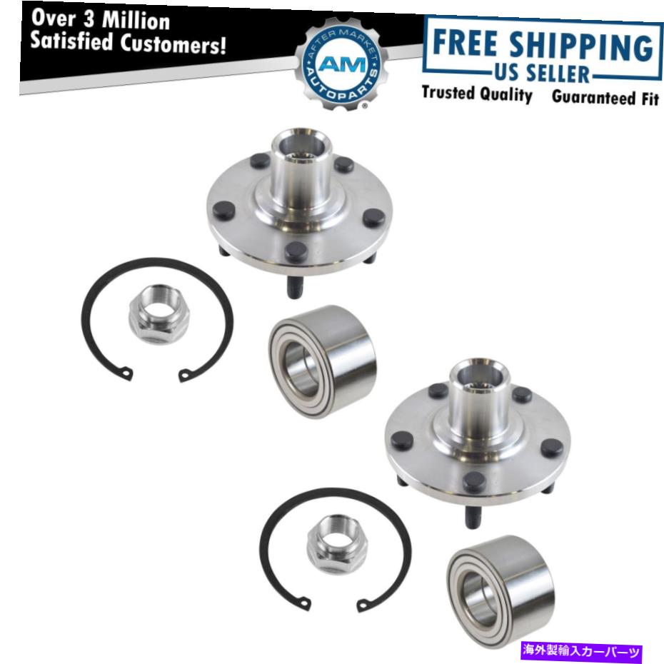 Wheel Hub Bearing トヨタのフロントホイールベアリングとハブペア Front Wheel Bearing & Hub Pair for Toyota Avalon Camry Sienna Solara ES300 3.0L【並行輸入品】