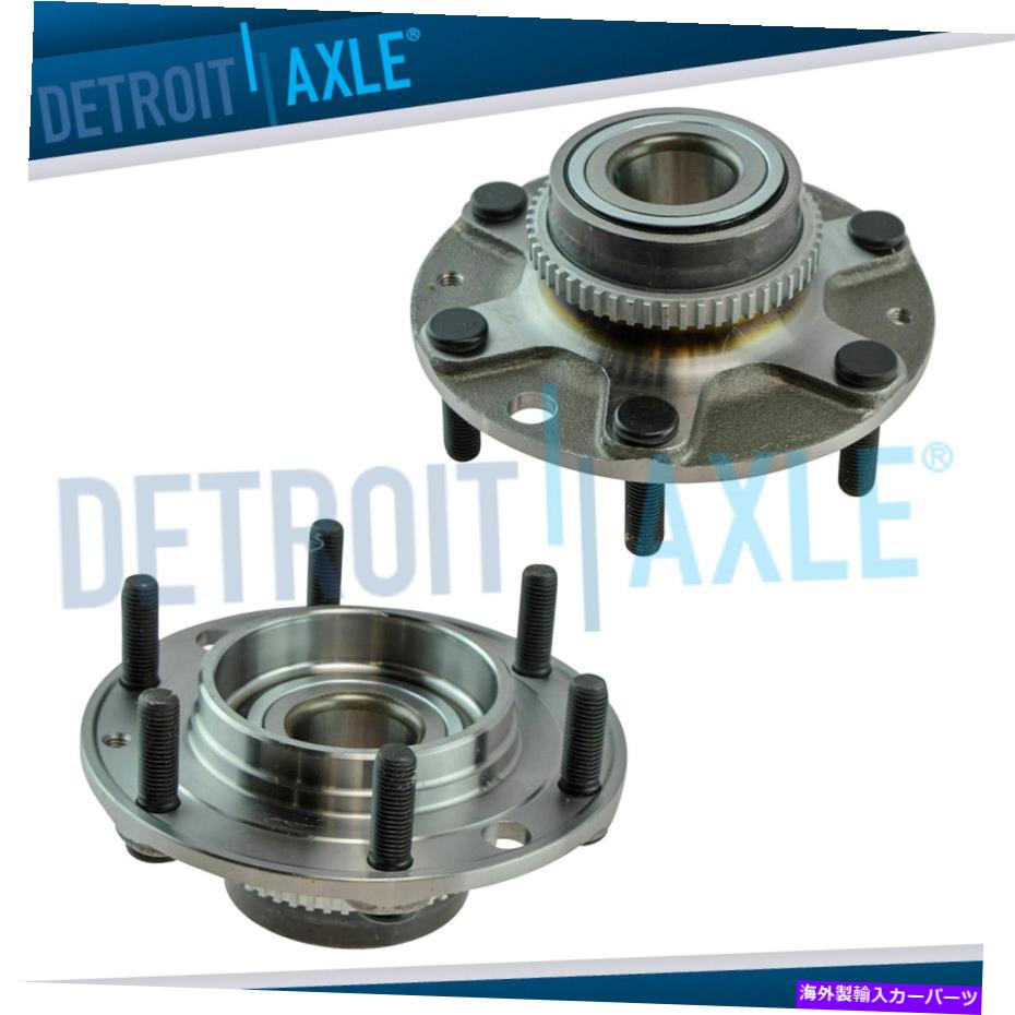 Wheel Hub Bearing 両方（2）後輪ハブ＆ベアリングアセンブリ6 2006年から2015年のkia sedona for abs w/abs w/abs Both (2) Rear Wheel Hub & Bearing Assembly 6 Lug w/ABS for 2006-2015 Kia Sedona【並行輸入品】