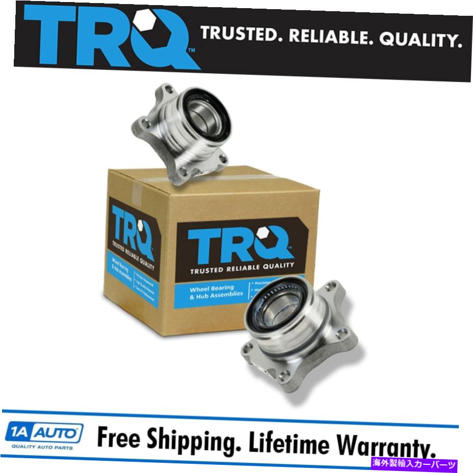 Wheel Hub Bearing 07-12のトヨタツンドラピックアップのために左と右のTRQリアホイールベアリングモジュールペア TRQ Rear Wheel Bearing Module Pair Left & Right For 07-12 Toyota Tundra Pickup【並行輸入品】