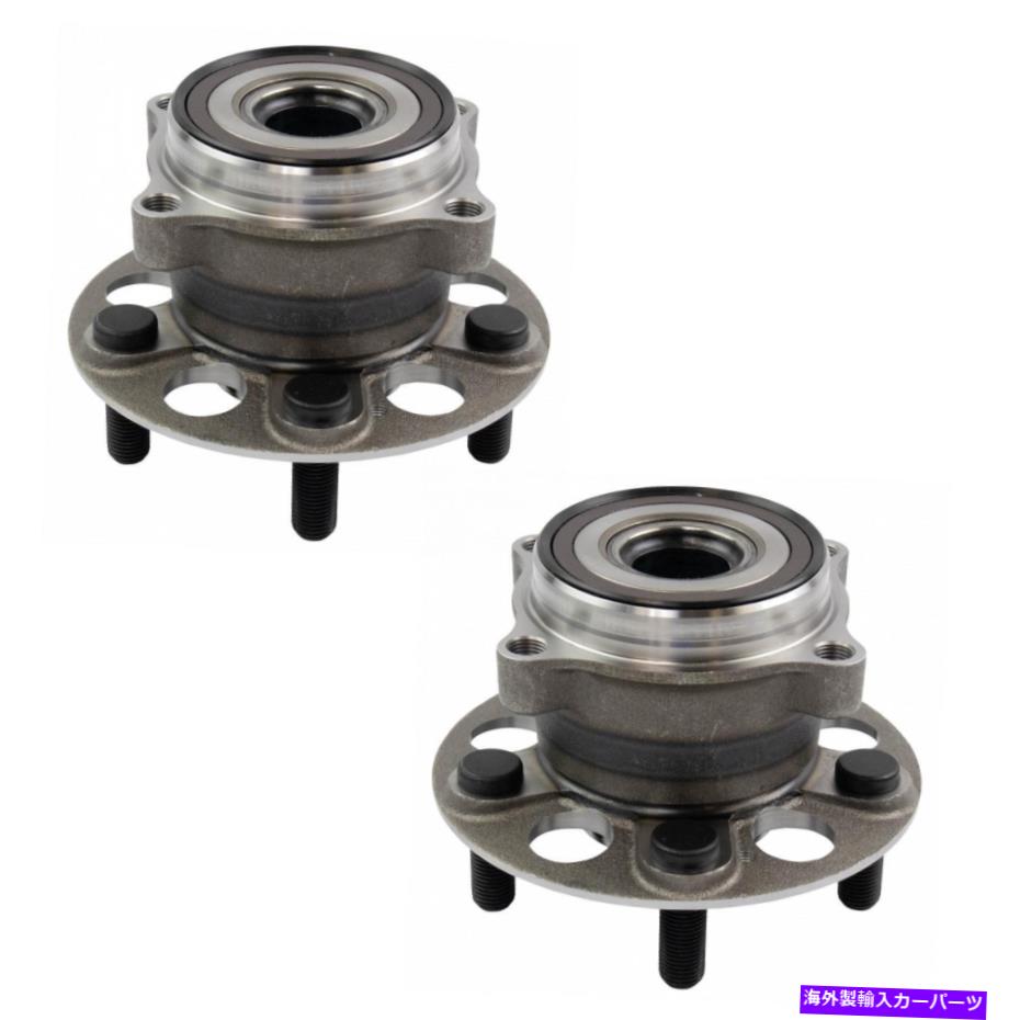 Wheel Hub Bearing TRQリアホイールベアリング＆ハブアセンブリペアホンダリッジラインAWDのLH＆RHサイド TRQ Rear Wheel Bearing & Hub Assembly Pair LH & RH Sides for Honda Ridgeline AWD【並行輸入品】
