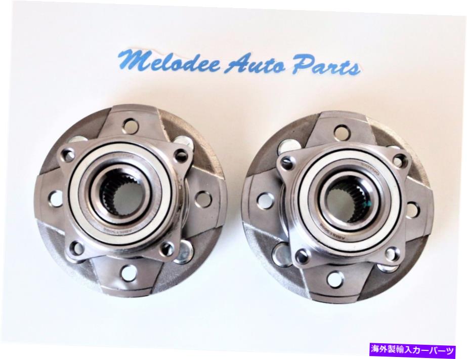 Wheel Hub Bearing 4シリンダーの2xフロントハブ＆ベアリングアセンブリ90-97/Acura CL 97-99 2X Front Hub & Bearing Assembly for 4 Cylinder Honda Accord 90-97/Acura CL 97-99【並行輸入品】