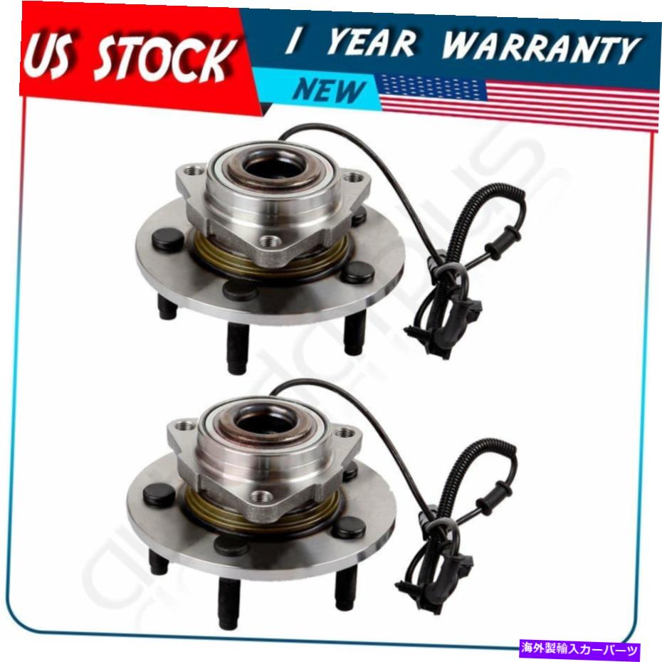 Wheel Hub Bearing 2 xフロントホイールベアリングとダッジRAM用のハブアセンブリ？1500 09-10 RAM 1500 2011 2 X Front Wheel Bearings & Hub Assembly For Dodge Ram?1500 09-10 Ram 1500 2011【並行輸入品】