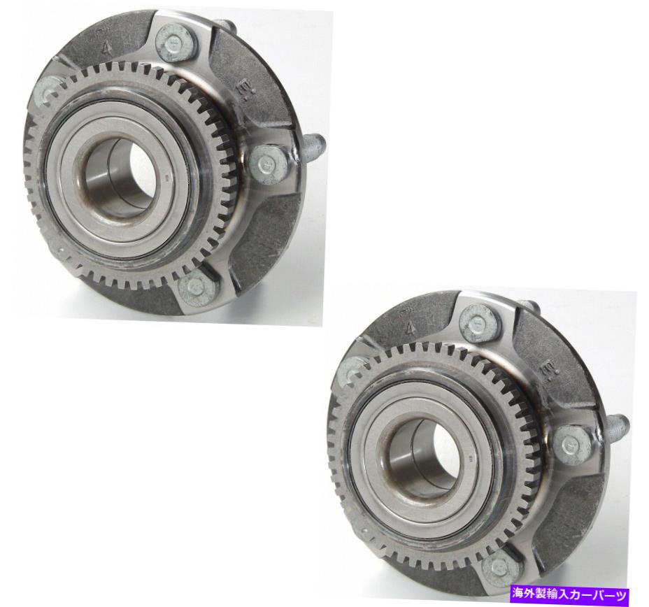 Wheel Hub Bearing Ford Mustangの2つのフロントムーグホイールベアリングとハブキットのペアセット1994-2004 Pair Set Of 2 Front Moog Wheel Bearing And Hub Kit for Ford Mustang 1994-2004【並行輸入品】