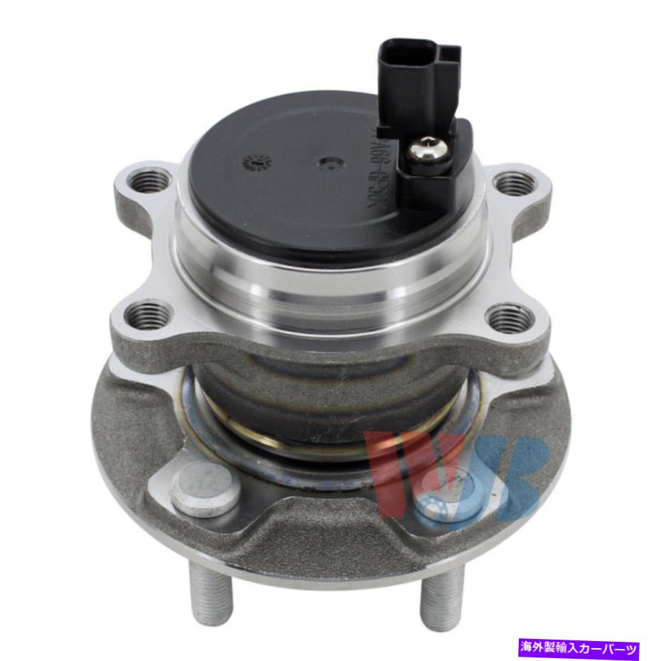 Wheel Hub Bearing ホイールベアリングとハブアセンブリリアWJB WA512466フィット16-18フォードフォーカス Wheel Bearing and Hub Assembly Rear WJB WA512466 fits 16-18 Ford Focus【並行輸入品】