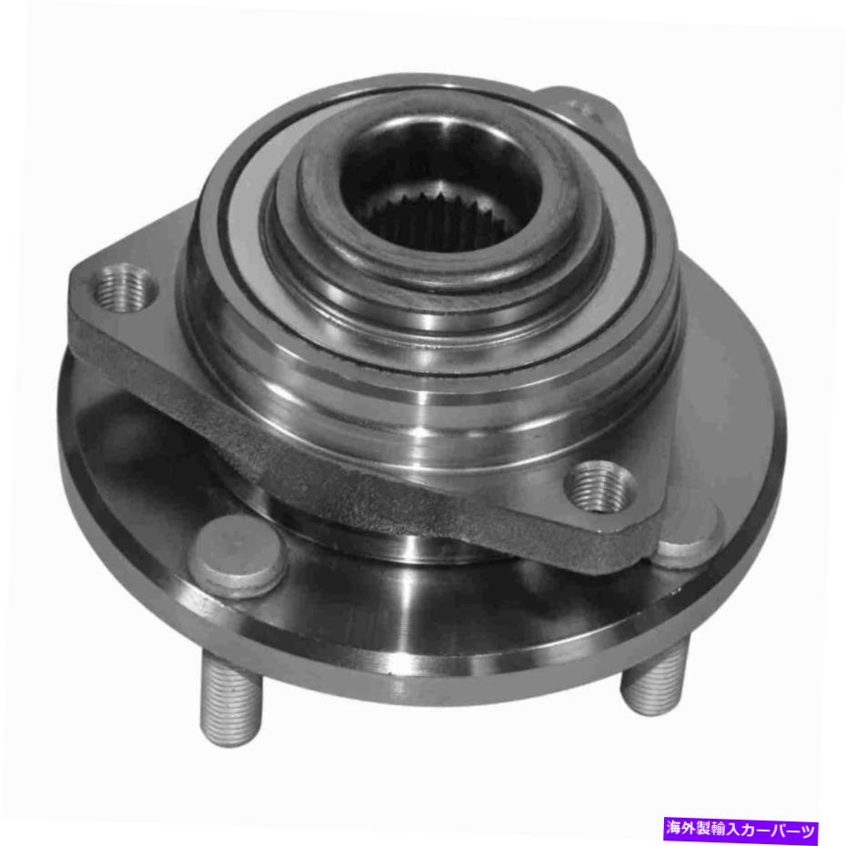 【楽天市場】Wheel Hub Bearing 4つのラグスタッドを備えたフロントホイールベアリングとハブアセンブリが含まれています