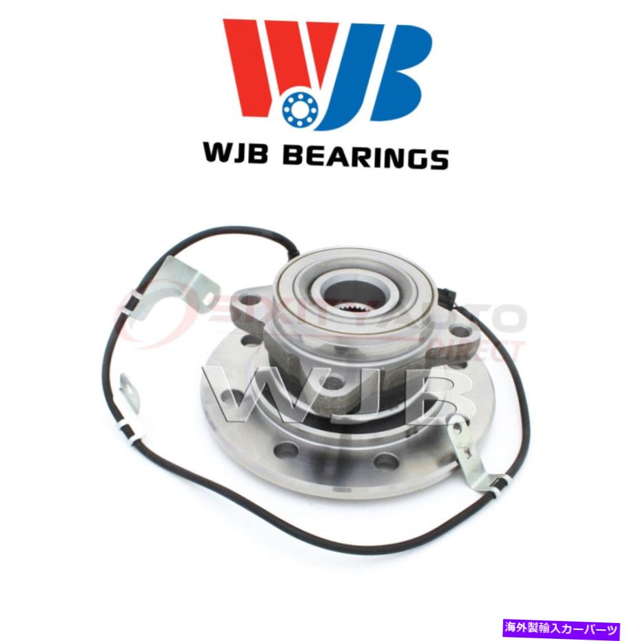 Wheel Hub Bearing 1996-1999のWJBホイールベアリング＆ハブアセンブリシボレーK2500郊外5.7L HJ WJB Wheel Bearing & Hub Assembly for 1996-1999 Chevrolet K2500 Suburban 5.7L hj【並行輸入品】