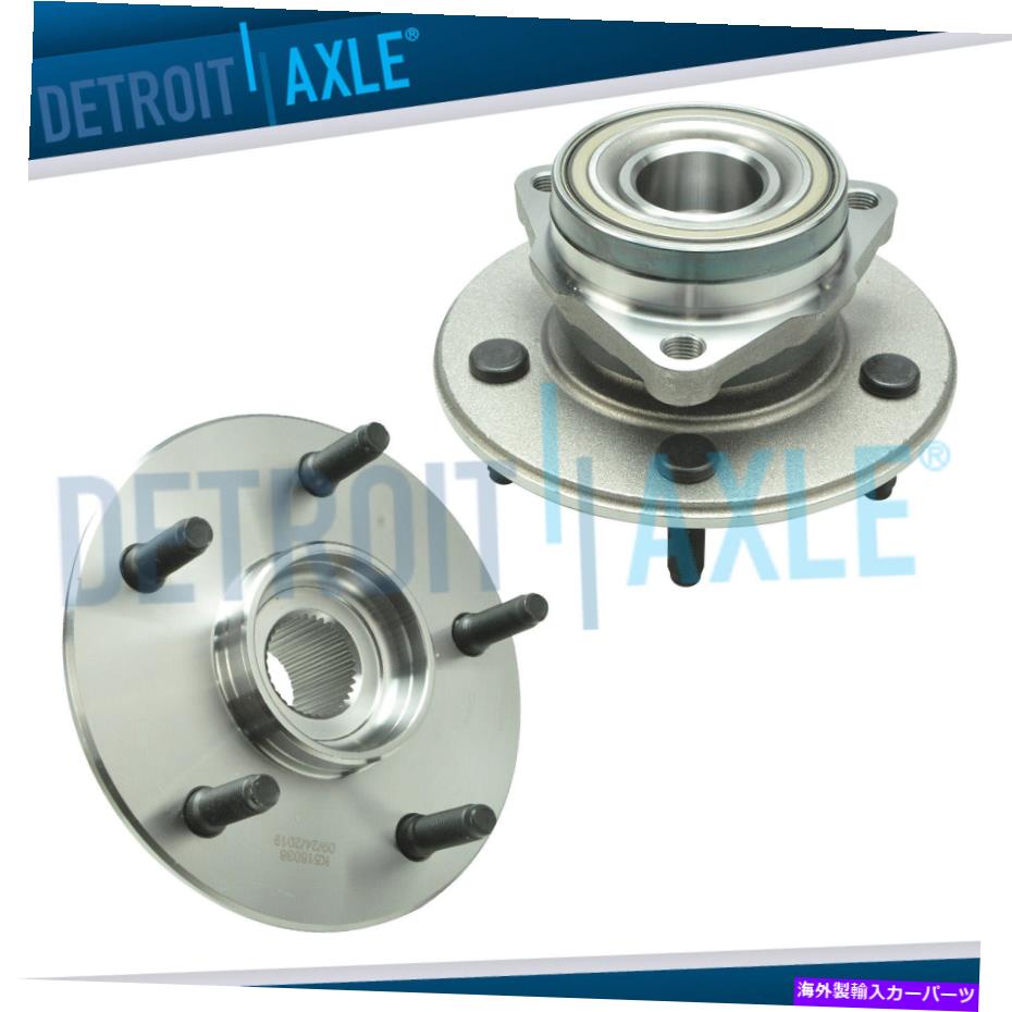 Wheel Hub Bearing 4WDペア（2）2000 2001 Dodge Ram 1500の前輪ハブとベアリングアセンブリ 4WD Pair (2) Front Wheel Hub and Bearings Assembly for 2000 2001 Dodge Ram 1500【並行輸入品】 48,840円
