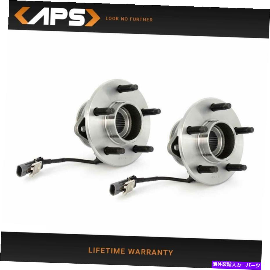 Wheel Hub Bearing absのエクイノックストレントVue用のフロントホイールベアリングとハブアセンブリ Front Wheel Bearing & Hub Assemblies for Equinox Torrent Vue With ABS【並行輸入品】