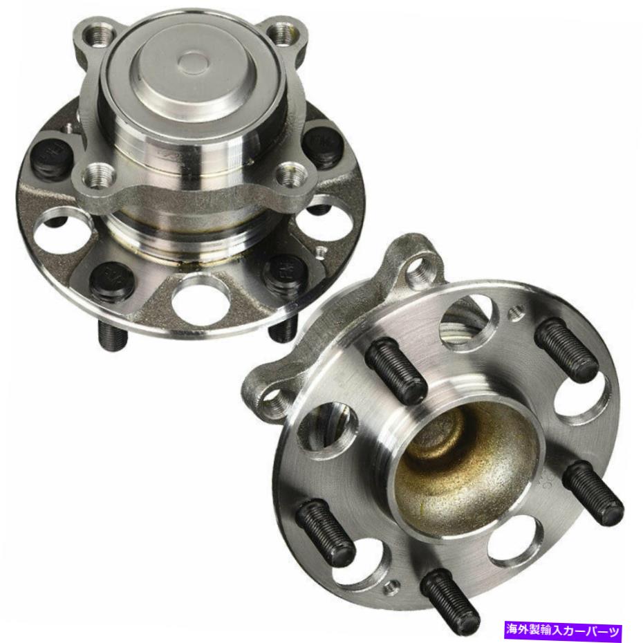 Wheel Hub Bearing Acura TLX 2013-2015 Honda Accord 5lugs FWD G6の2PC後輪ハブベアリング 2pc Rear Wheel Hub Bearing for Acura TLX 2013 - 2015 Honda Accord 5Lugs FWD g6【並行輸入品】