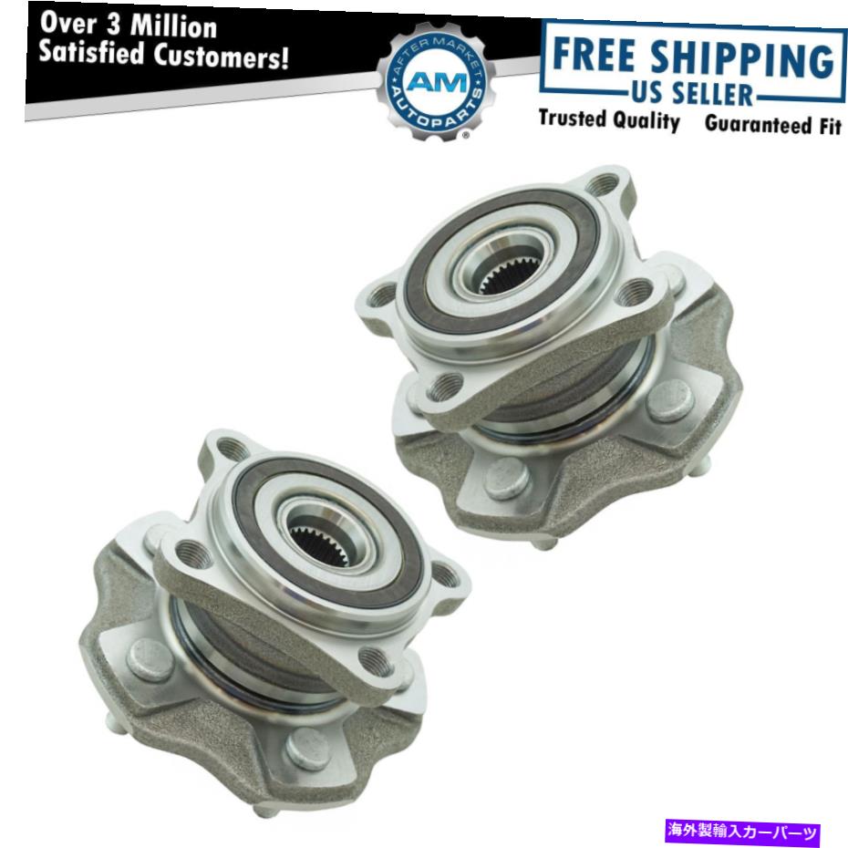 Wheel Hub Bearing Lexus RX350 RX450Hトヨタハイランダー用の後輪ベアリングとハブアセンブリペア Rear Wheel Bearing & Hub Assembly Pair for Lexus RX350 RX450h Toyota Highlander【並行輸入品】